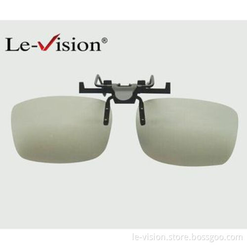 Polarized 3D Glasses Lenses without PC Frame for Passive System